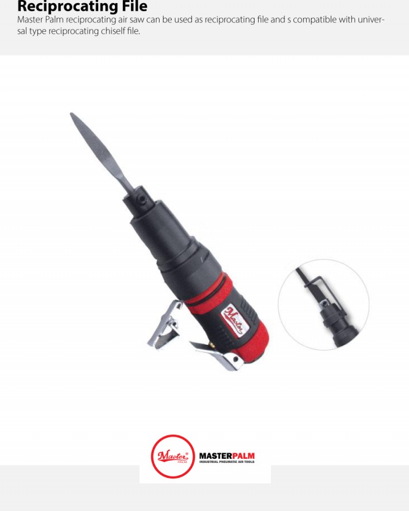 Heavy Duty Reciprocating Air Saw And Air File, 6000 Bpm