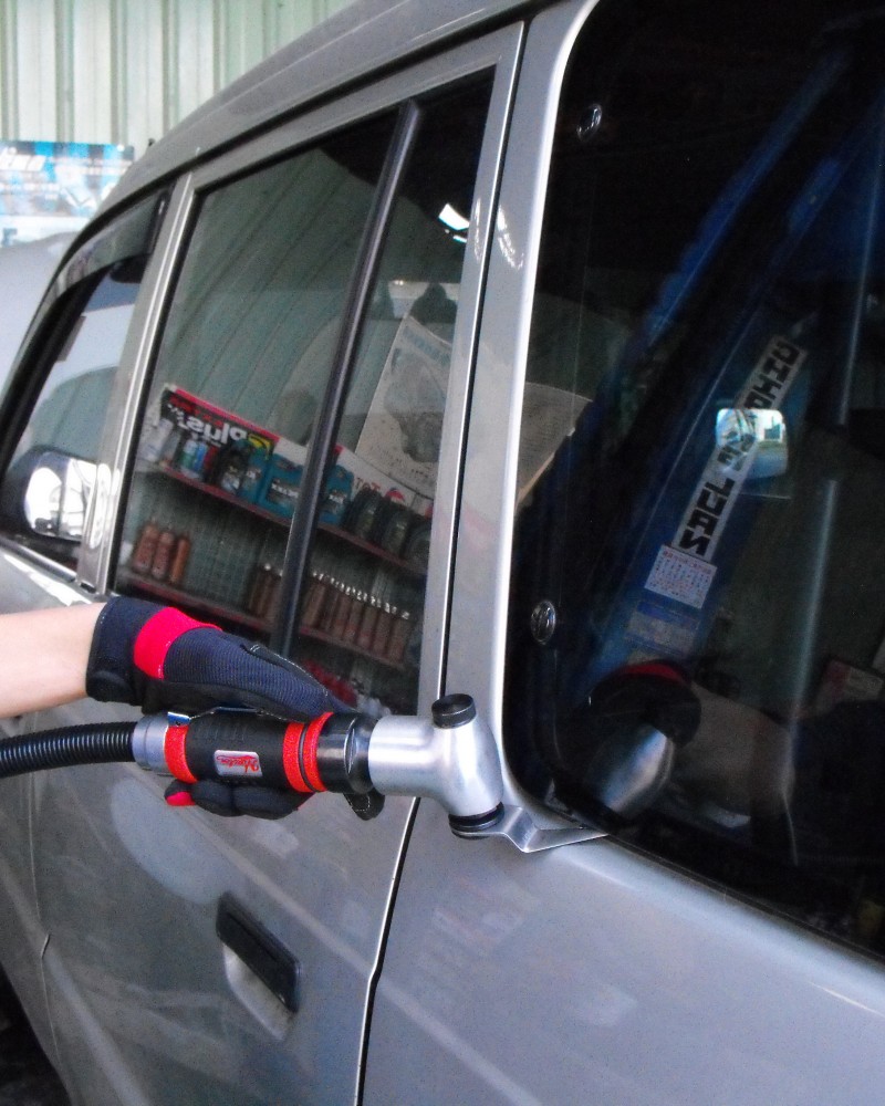 MPT18489 - Industrial Windshield Removal Air Tool Kit Set - Glass Window Cutter Tool Kit