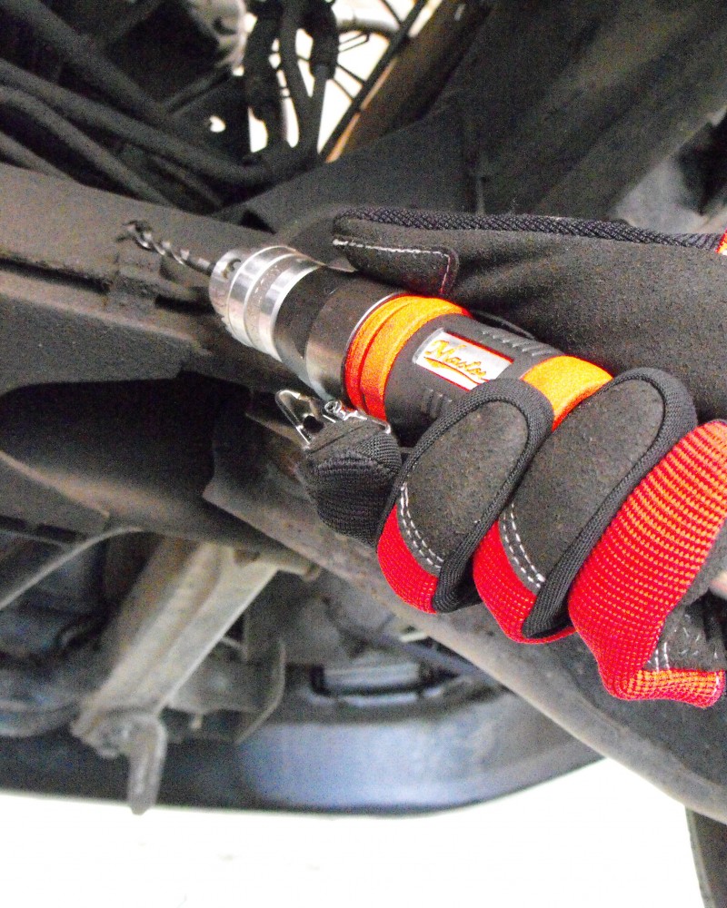 Palm Mini 1/4"  Straight Air Drill, 6000 Rpm