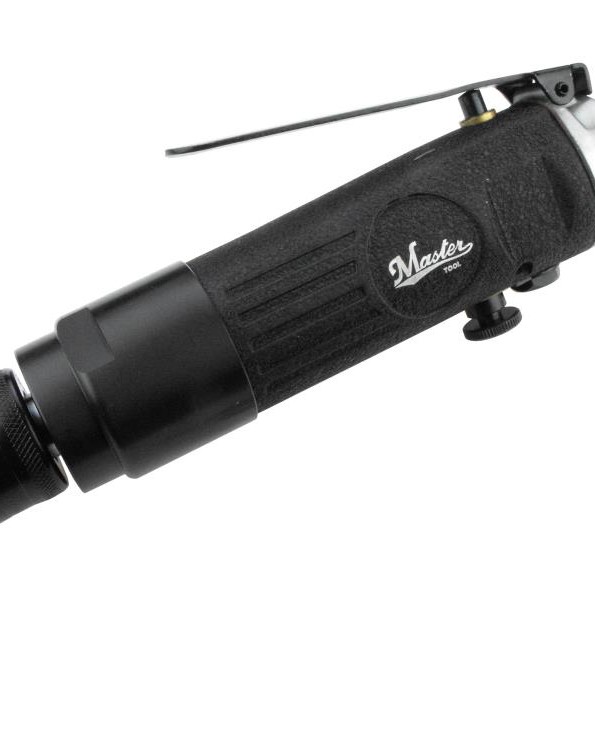 MPT 21460 - Reversible 3/8"  Straight Inline Air Drill With Side Handle, 1800 Rpm