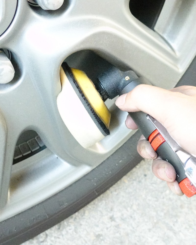 3"  Right Angle Gear Polisher And Buffer Set - Planetary Gear Set - 3000 Rpm