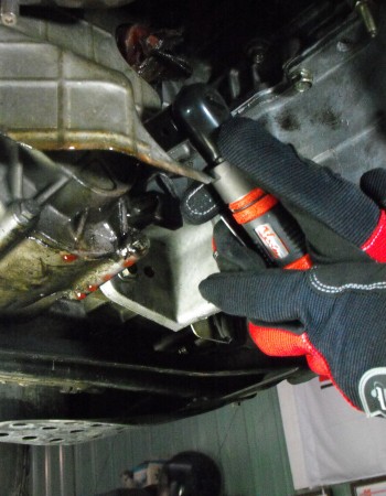 3/8" Straight Ratchet Wrench With Mini Housing, 420 rpm