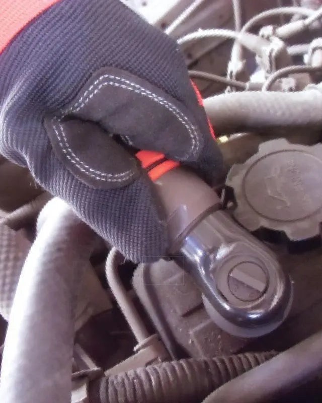 1/2" Straight Ratchet Wrench With Mini Housing, 420 rpm