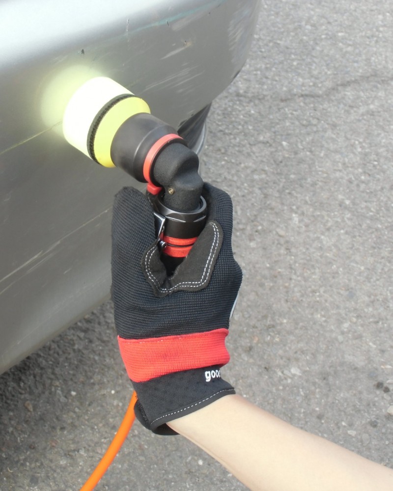 Low Profile Small Right Angle 2" Mini Orbital Palm Sander, 16500 rpm