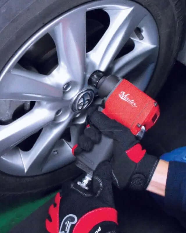 Master Palm 1/2â€ Turbo Torque Small High Air Impact Wrench with Mini Housing, 1200 Ft/lb