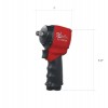 Mini Light Weight Impact Wrench, 1/2" Square Drive, Max. 650 ft-lb With Quick Torque At 420 ft/lb ( 569 Nm )