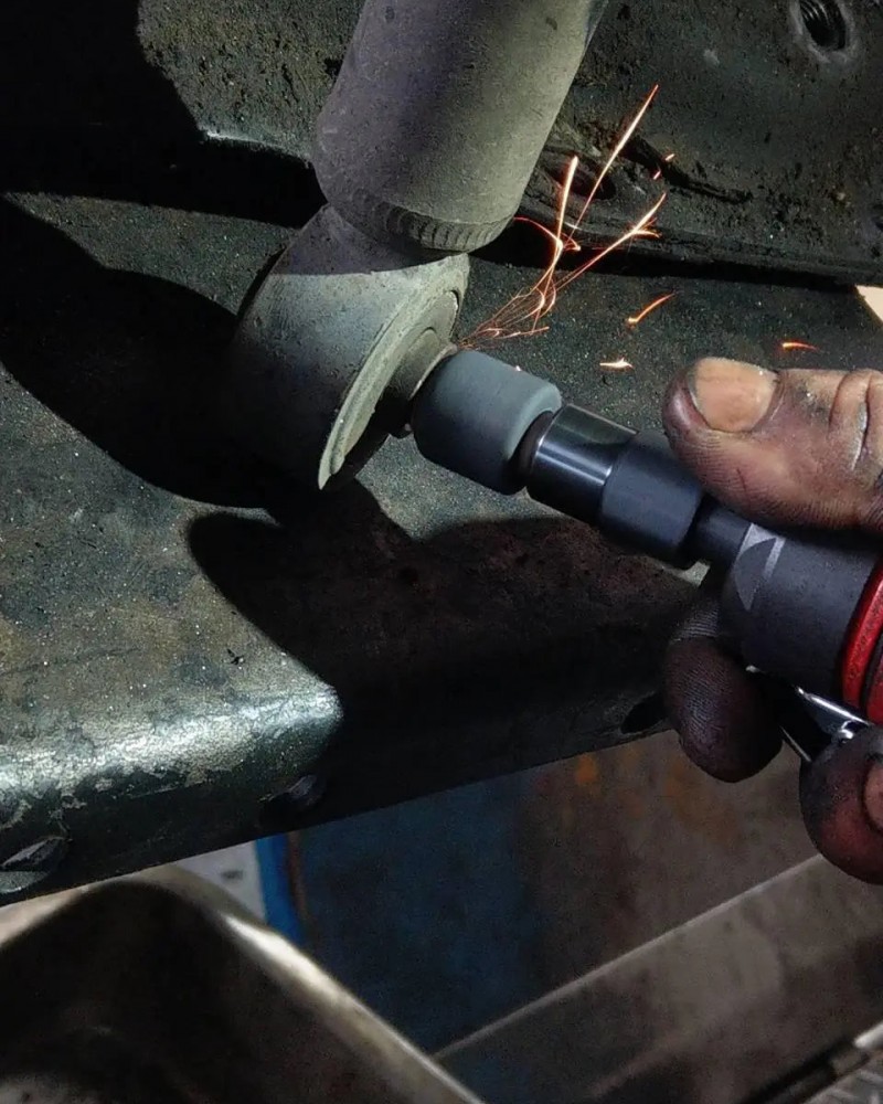 Master Palm 1/4-in and 1/8-in Small Straight Die Grinder Set, 25000 Rpm