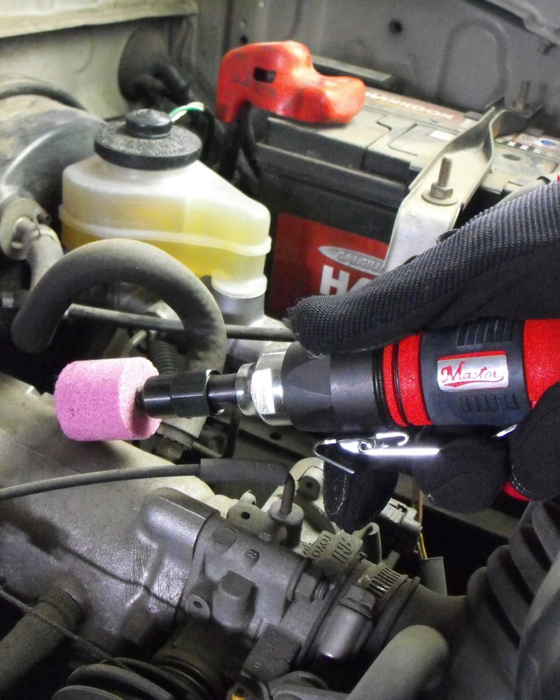 Master Palm 1/4-in and 1/8-in Small Straight Die Grinder Set, 25000 Rpm