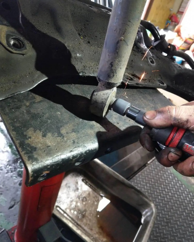 Master Palm 1/4-in and 1/8-in Small Straight Die Grinder Set, 25000 Rpm