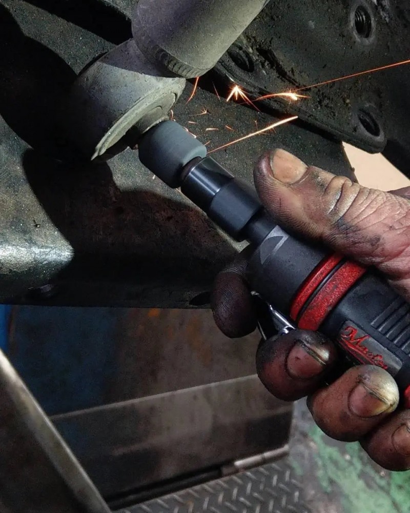 Master Palm 1/4-in and 1/8-in Small Straight Die Grinder Set, 25000 Rpm