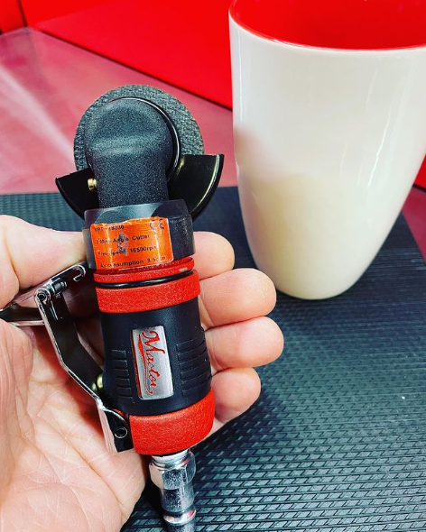 Industrial 2" Specialty Pneumatic Mini Angle Cut-off Tool