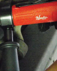 28490 Industrial 1/2" Keyed Jacobs Chuck 90-Degree Angle Air Drill – Low Profile Right Angle, 500 RPM