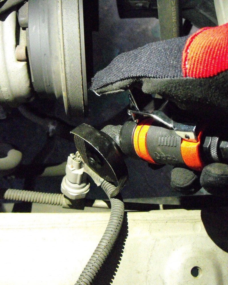 Industrial 2" Specialty Pneumatic Mini Angle Cut-off Tool