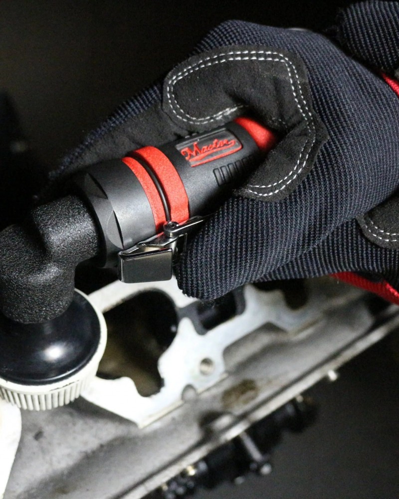 Low Profile Angle Palm Mini 2"  Right Angle Roloc Sander, 16500 Rpm