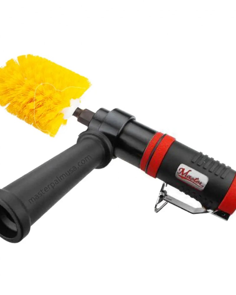 Master Palm Air Brush Tool - Non-Reversible Straight Air Brush with A Side Handle, 800 Rpm, 0.9hp - 28650-MO