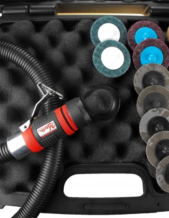 36 Pcs 2 Inch Small Right Angle Roloc Sander Set - Air Sander Kit Set