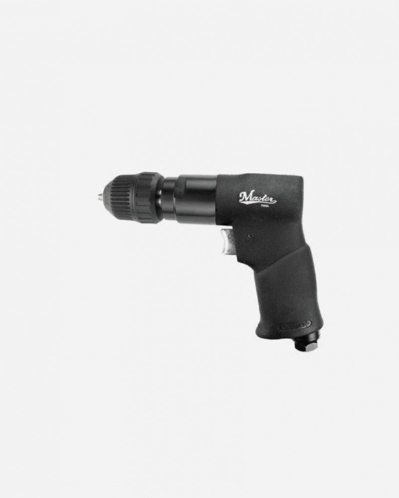 Heavy Duty 3/8"  Keyless Pistol Grip Air Drill, 2000 Rpm
