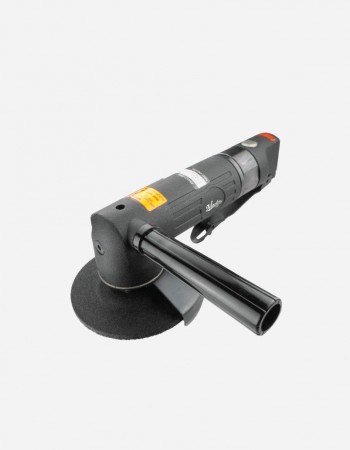 5-in Industrial Pneumatic Angle Grinder with side Handle, 1 Horsepower, 11000RPM
