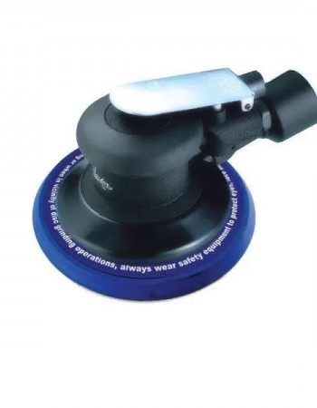 6"  Heavy Duty Dual Action Orbital Palm Air Sander With Central Dust Collect, 1.2hp, 11000 Rpm