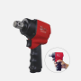 Mini High Torque Impact Wrench, 3/4" Square Drive, Max. 1100 ft-lb - Low Air Consumption