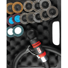 36 Pcs 2 Inch Small Right Angle Roloc Sander Set - Pneumatic Air Sander Kit Set