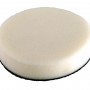 Hook and Loop White Polisher Flat Foam Buffer Pads - Medium Soft White Pads - Set of 3 - Air Polisher Accessory, 3 inch