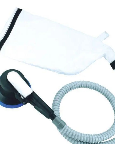 Heavy Duty 5"  Dual Action Palm Sander Self Vacuum With Dust Collect Sack , 1.2hp, 11000 Rpm