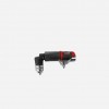 Low Speed 1/4" Right Angle Air Drill with Higher Torque - Non Reversible - Keyed Jacobs Chuck - 1250 rpm