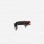 Low Speed 1/4" Right Angle Air Drill with Higher Torque - Non Reversible - Keyed Jacobs Chuck - 1250 rpm