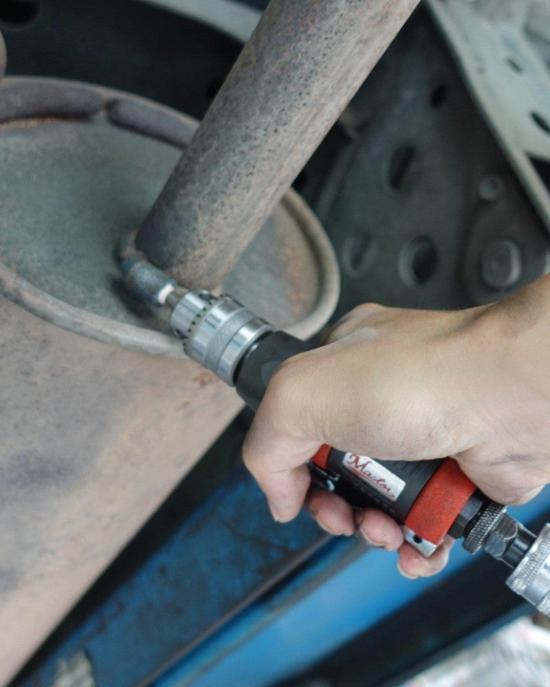 Palm Mini 1/4"  Straight Air Drill, 6000 Rpm