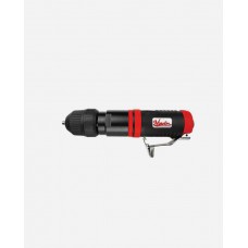 Industrial Heavy Duty 3/8" Straight Inline Pneumatic Air Drill, Jacobs Keyless Quick Change Chuck, 2500 Rpm, 0.9 Hp