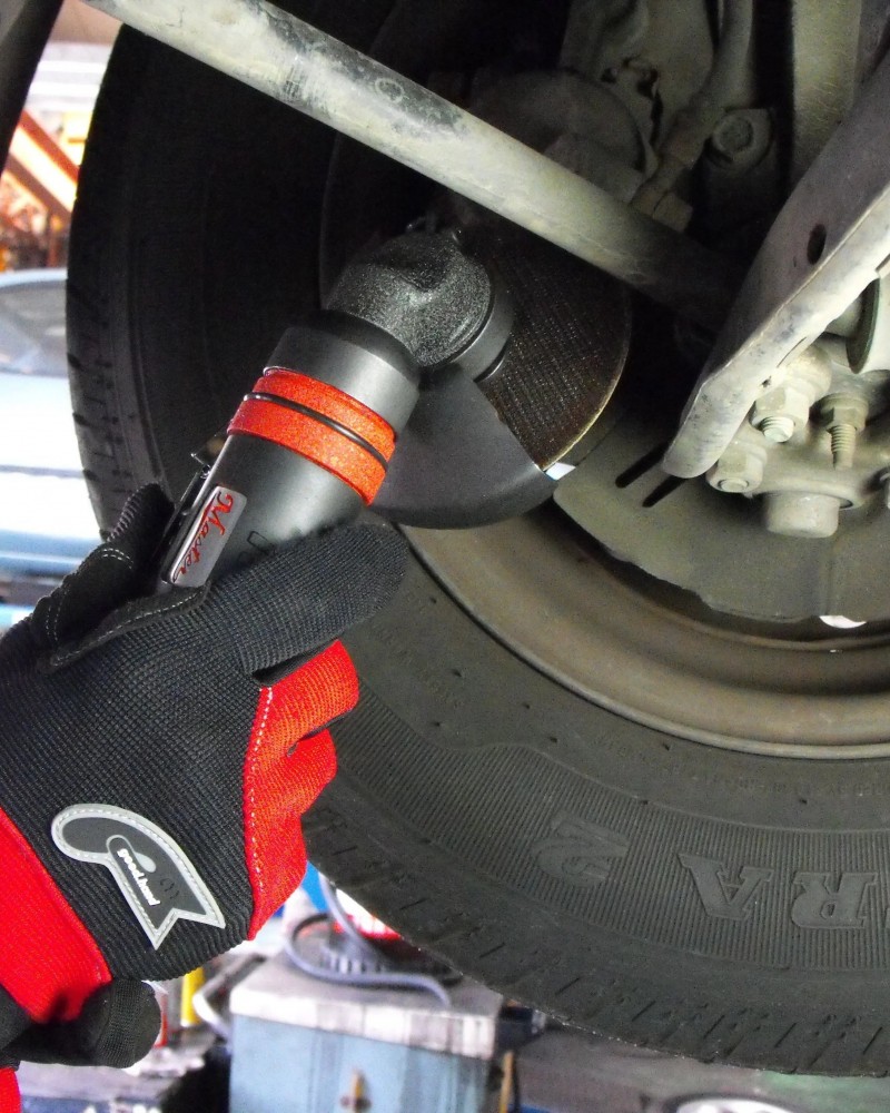 Industrial Low Profile Right Angle Pneumatic Air Saw Cut-off Tool, 4 inch cutting wheel , 16000 Rpm