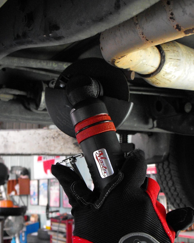 Industrial Low Profile Right Angle Pneumatic Air Saw Cut-off Tool, 4 inch cutting wheel , 16000 Rpm