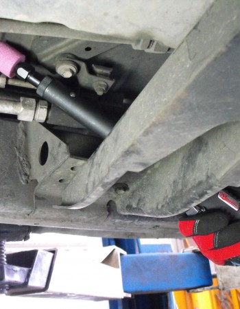 7"  Long Neck Industrial Extended Shank Straight Inline Die Grinder with 1/4" and 1/8" Collets, 18000 Rpm