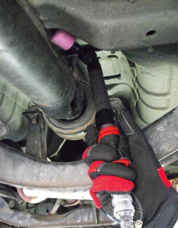 Heavy Duty 5"  Extended Shank Right Angle Die Grinder with 1/4 " and 1/8" Collets - 20000 Rpm