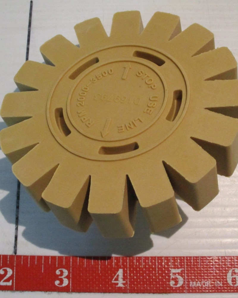 Industrial Turbo Series- Surface Stain Remover and Decal Stripping Tool Set, 3800 Rpm