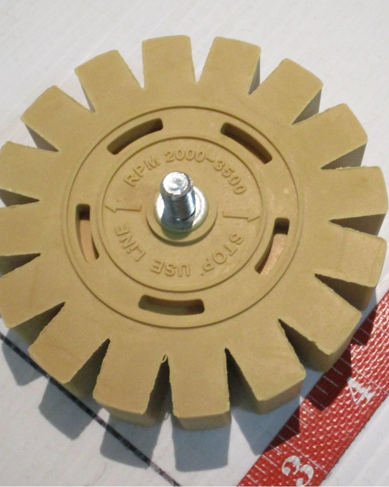 Industrial Turbo Series- Surface Stain Remover and Decal Stripping Tool Set, 3800 Rpm