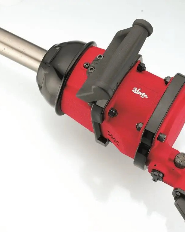 Master Palm 68380L Industrial Gear Type D-handle Impact Wrench with Long Anvil