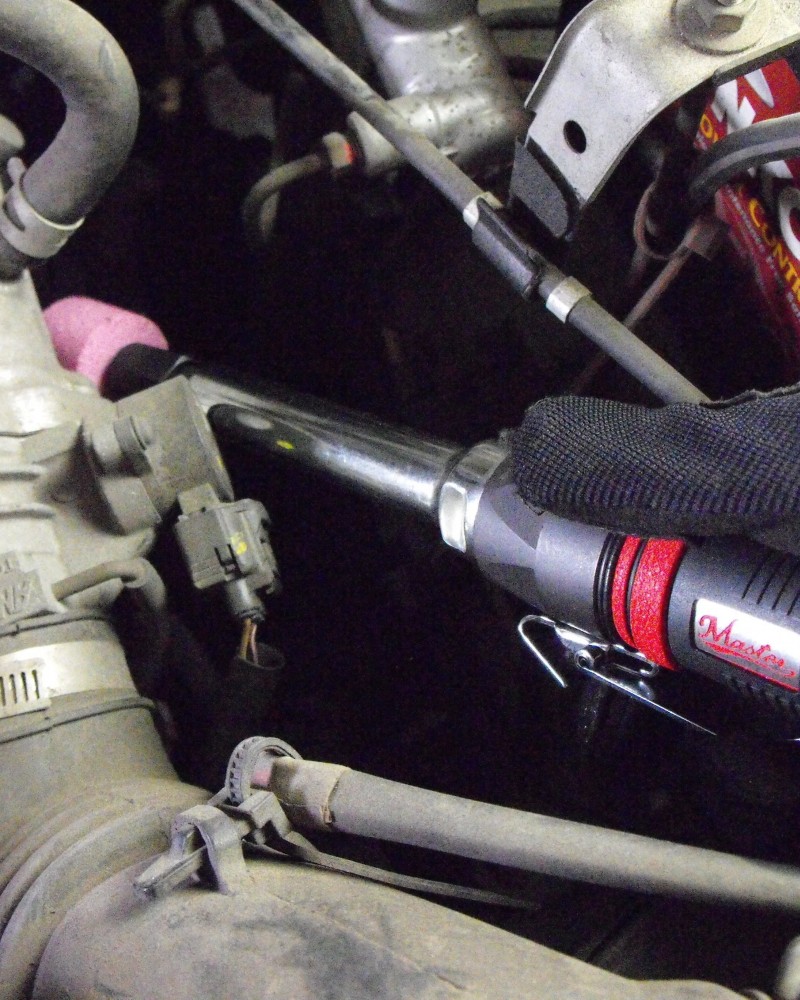 1/4"  And 1/8"  Collet Industrial Long Neck 5"  Extended Shank Straight Die Grinder, 30000 Rpm