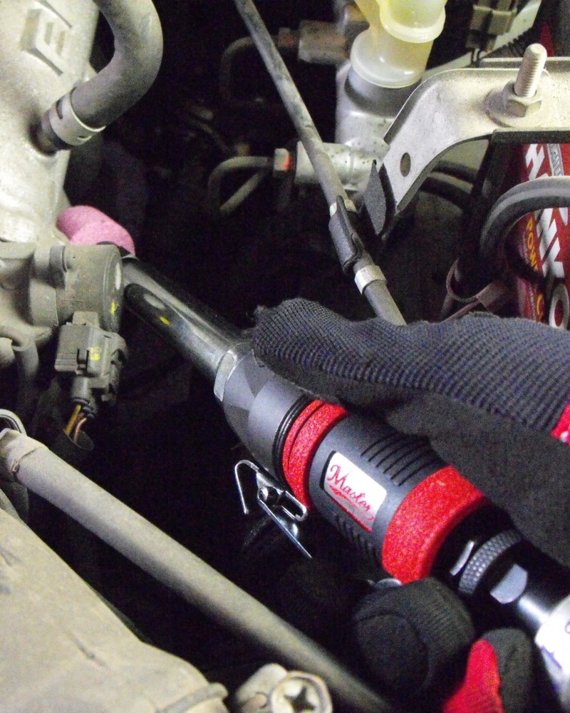 1/4"  And 1/8"  Collet Industrial Long Neck 5"  Extended Shank Straight Die Grinder, 30000 Rpm