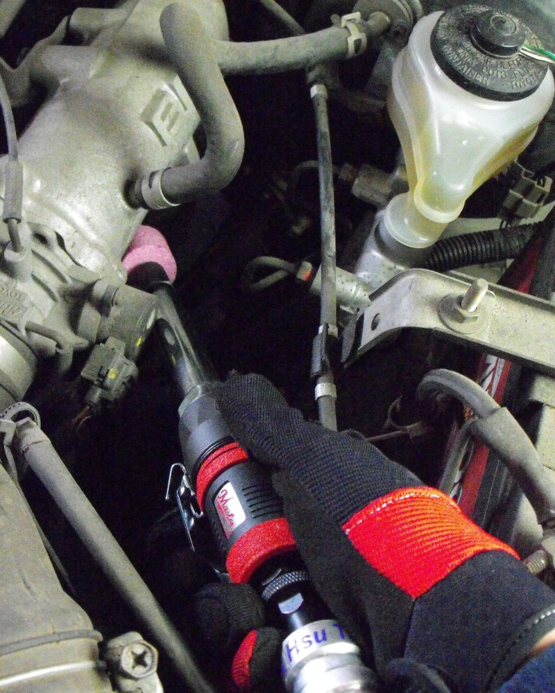 1/4"  And 1/8"  Collet Industrial Long Neck 5"  Extended Shank Straight Die Grinder, 30000 Rpm