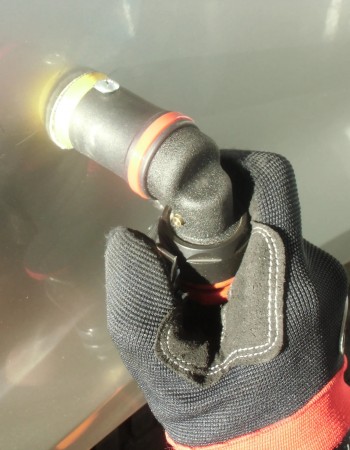 Low Profile Angle Palm Mini Right Angle Orbital Finger Sander Set