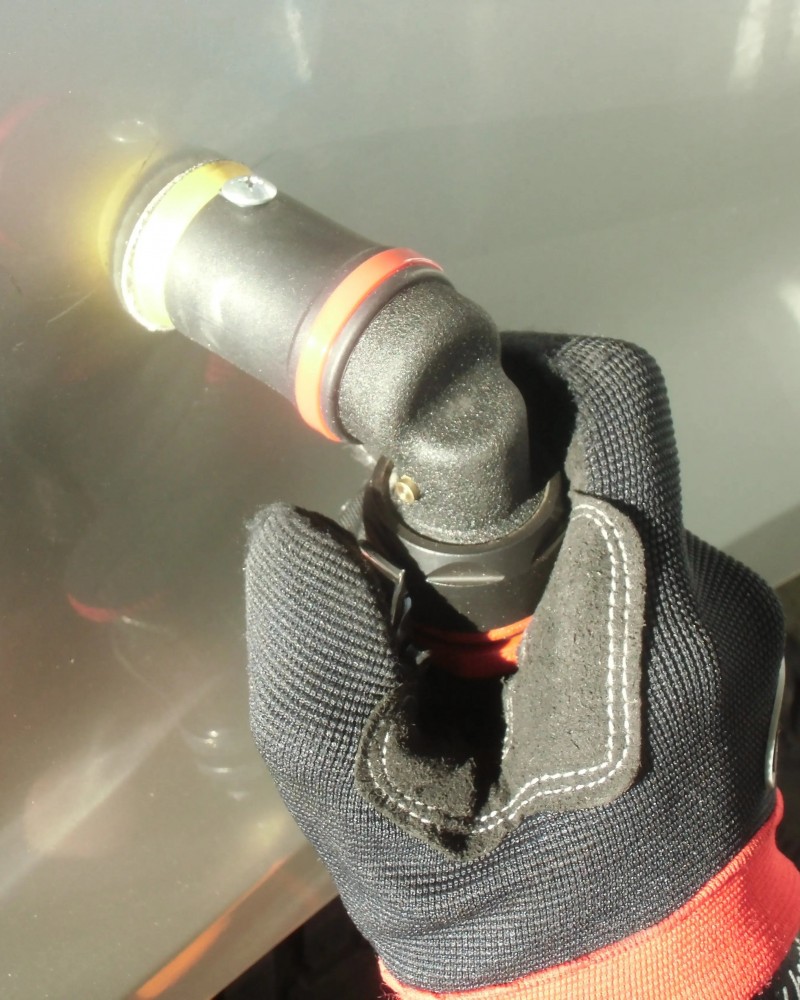 Low Profile Angle Palm Mini Right Angle Orbital Finger Sander Set