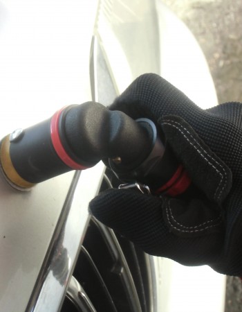 Low Profile Angle Palm Mini Right Angle Orbital Finger Sander, 7500 Rpm