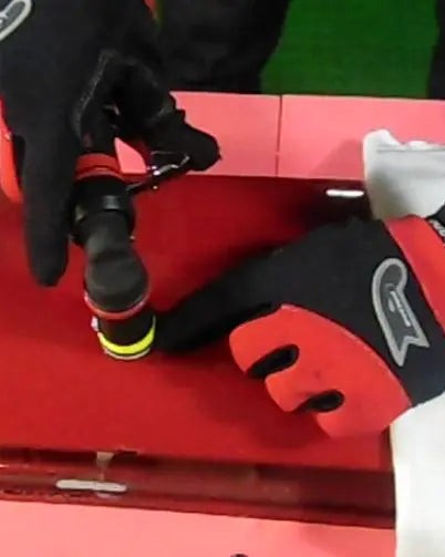 Low Profile Angle Palm Mini Right Angle Orbital Finger Sander Set