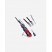 Reciprocating Pneumatic Air Saw and Chisel File Dual Function Tool Set, Low Vibration, 4500 Bpm
