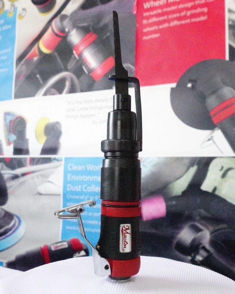 Reciprocating Air Saw and Chisel File Dual Function Tool Set, Low Vibration, 4500 Bpm