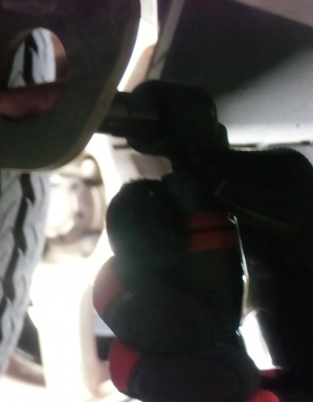 Small Right Angle Micro Stone Air Die Grinder - Optional 1/4-Inch Roloc Pad