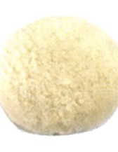 Hook and Loop European Wool Pad - Set of 2 - Polisher Accessory, 1-1/8 Inch