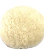 Hook and Loop European Wool Pad - Set of 2 - Polisher Accessory, 3 Inch